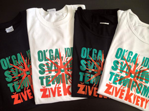 T-shirt Oľga, ideš svojím tempom!